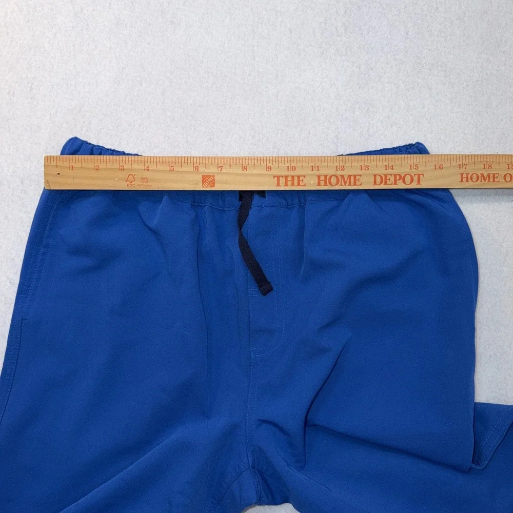 Figs Pisco Scrub Pants Men Size Med  Tall Royal Blue FM4500T Medical Work RN 33